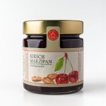 Kirsch-Marzipan Fruchtaufstrich der Lübecker Marzipan-Speicher seit 1995