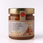 Salziges Karamell in Honig Brotaufstrich der Lübecker Marzipan-Speicher seit 1995